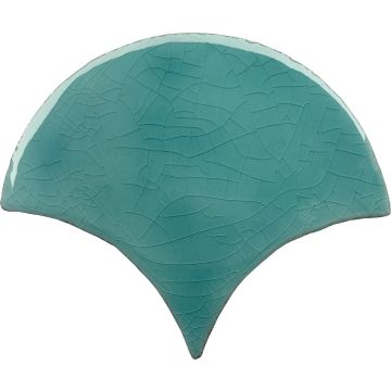 Alcoceram Manual Escama Verde Azulado 11,5x10 cm